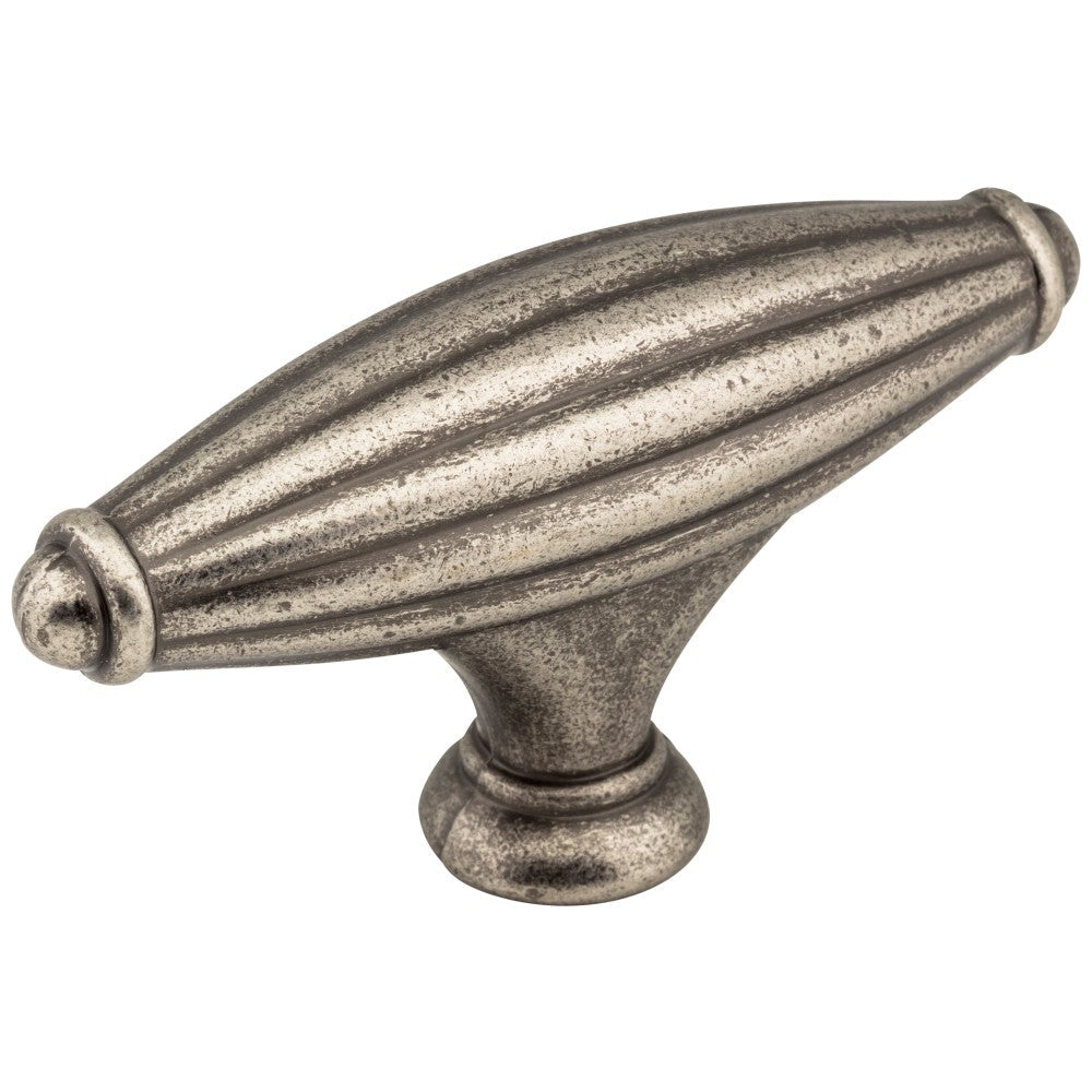 Hardware Resources 2-5/8" Brushed Oil Rubbed Bronze Glenmore Cabinet "T" Knob
