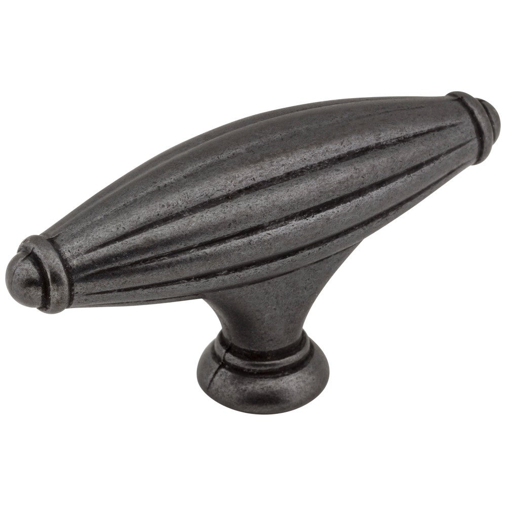 Hardware Resources 2-5/8" Brushed Oil Rubbed Bronze Glenmore Cabinet "T" Knob