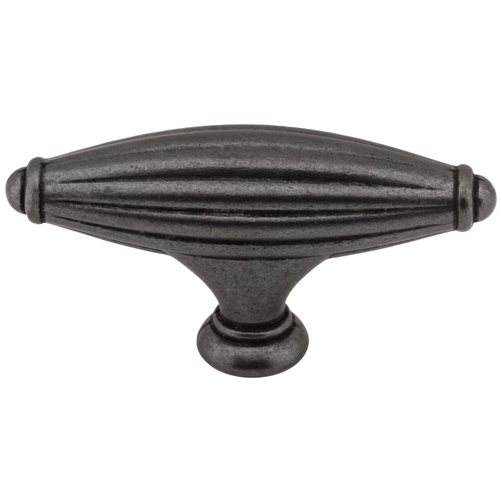 Hardware Resources 2-5/8" Brushed Oil Rubbed Bronze Glenmore Cabinet "T" Knob