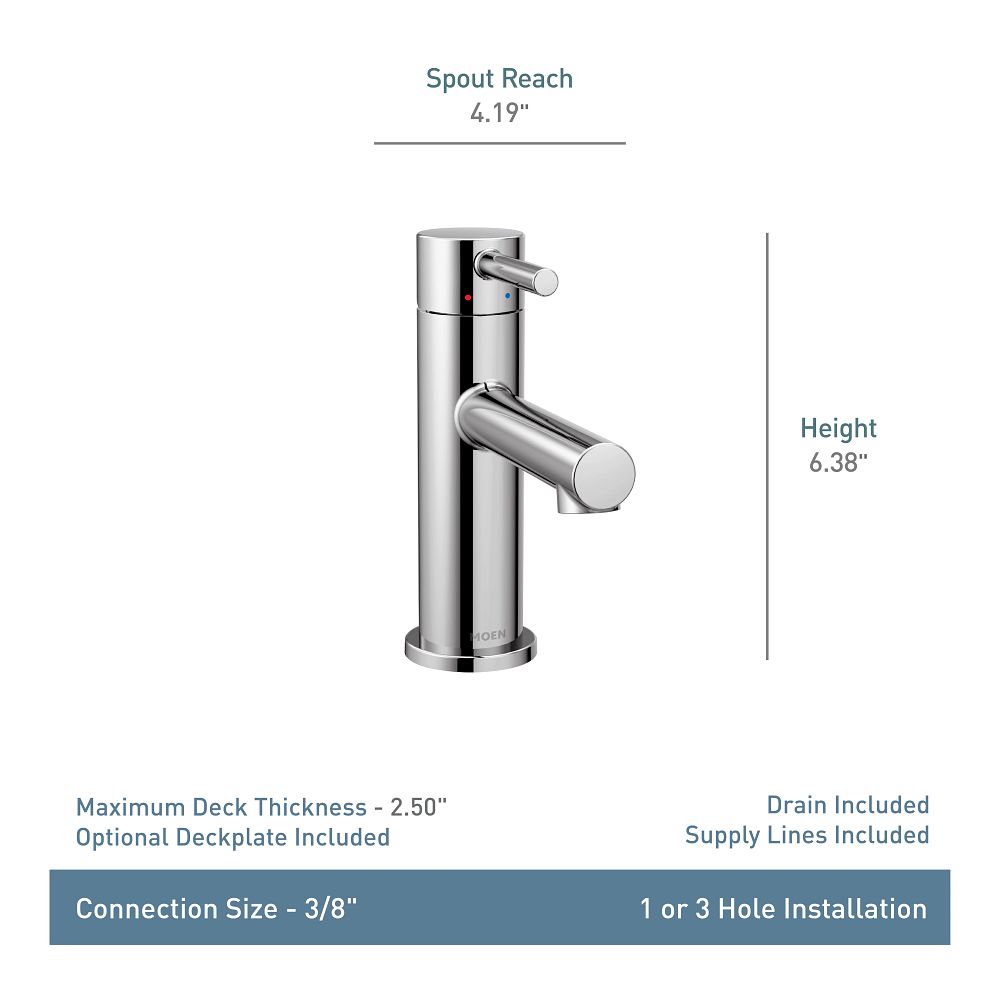 Align One-handle Bathroom Sink Faucet