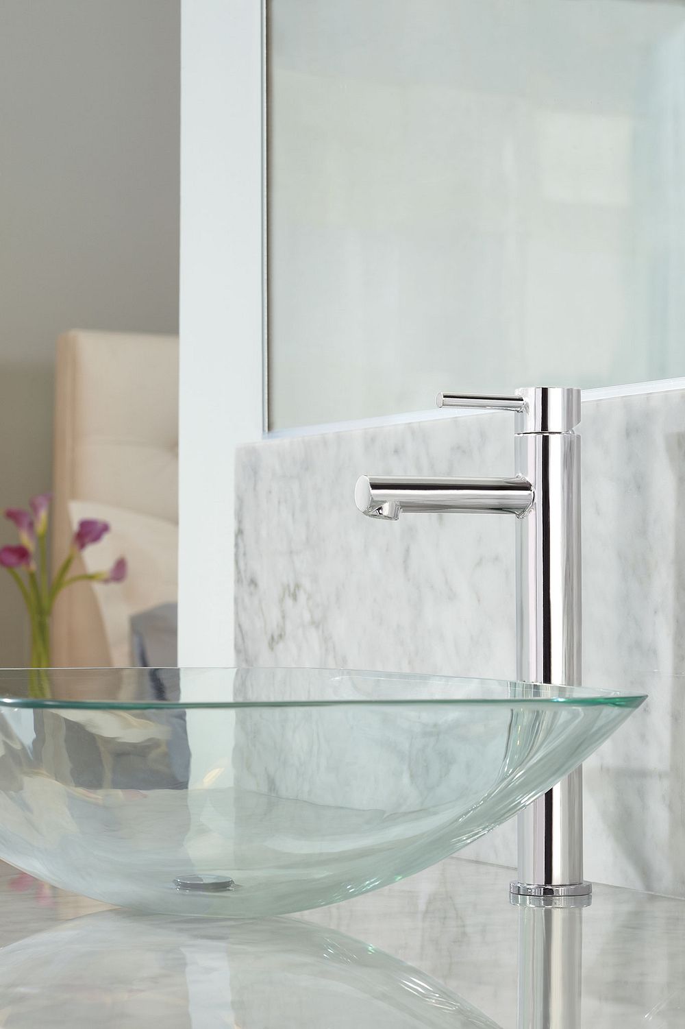 Align One-Handle High Arc Vessel Bathroom Faucet