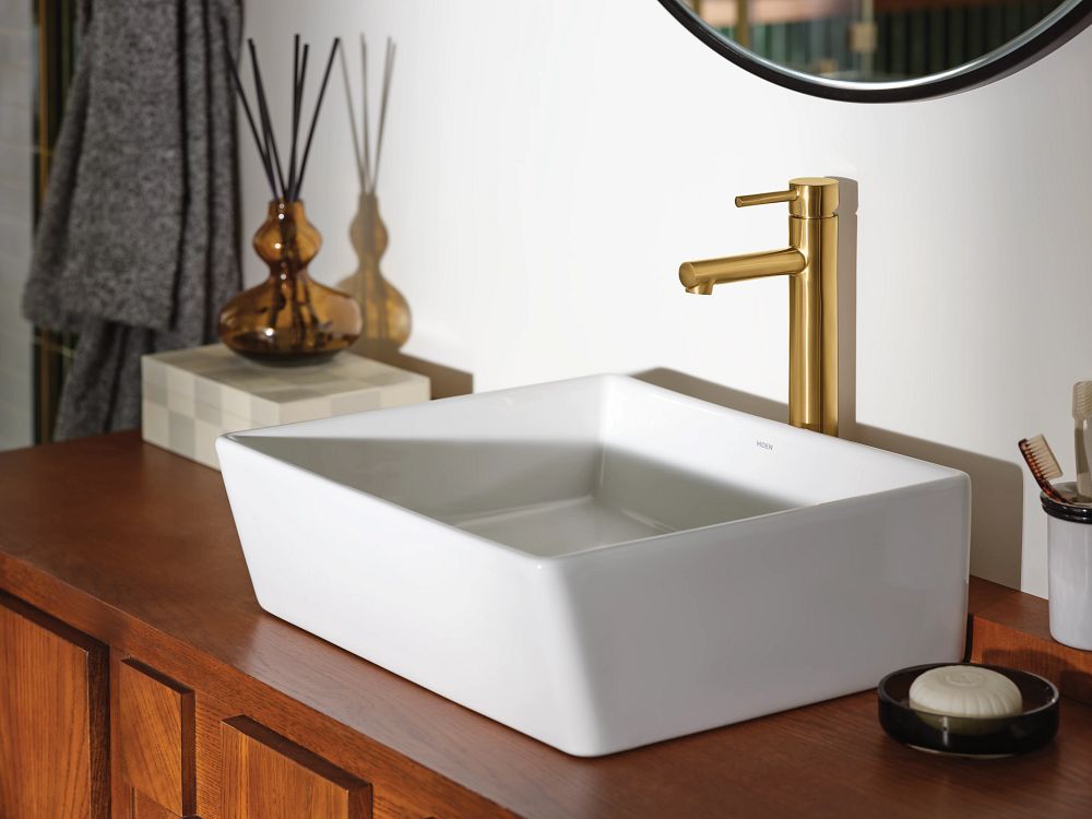 Align One-Handle High Arc Vessel Bathroom Faucet