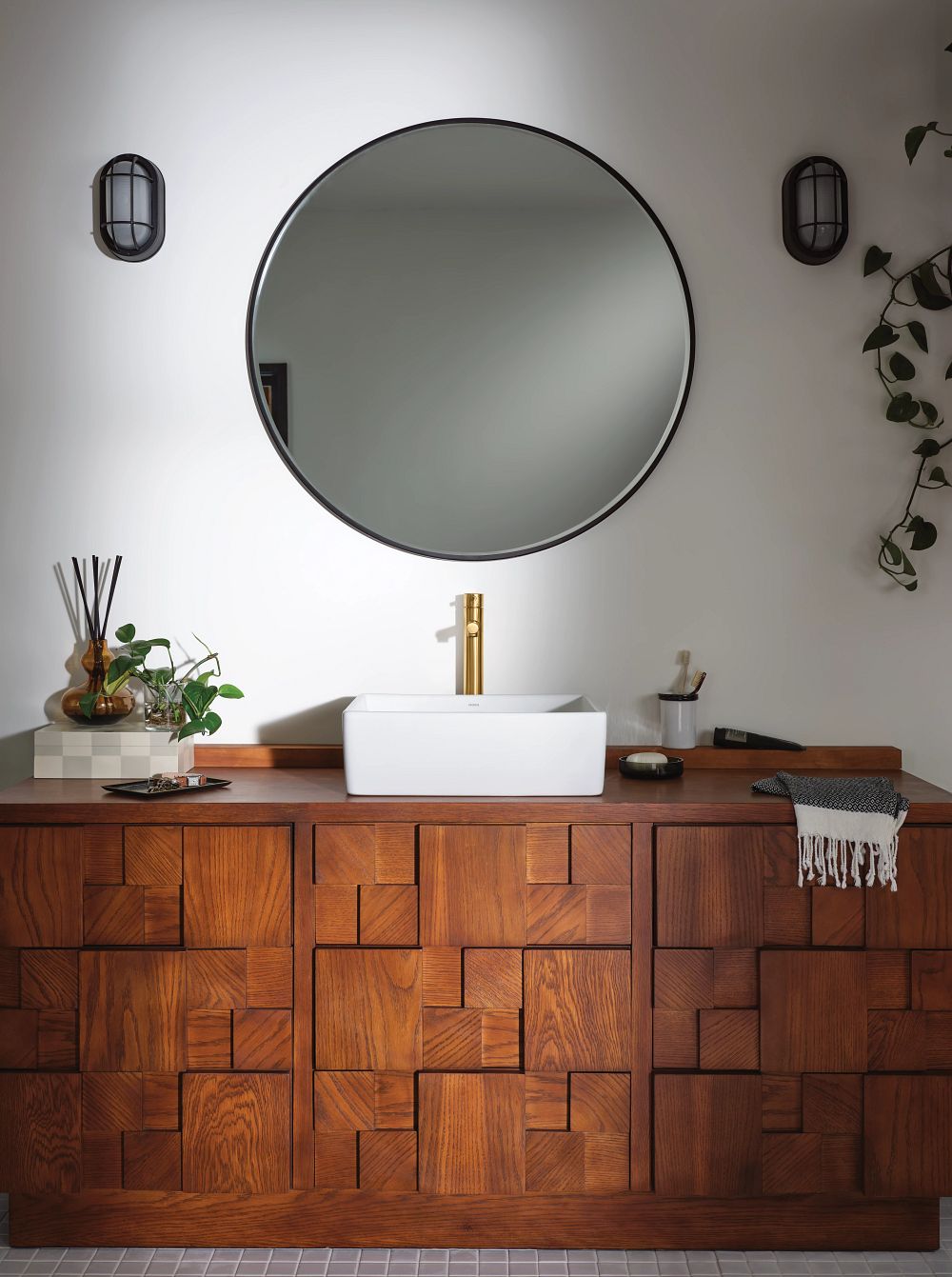 Align One-Handle High Arc Vessel Bathroom Faucet