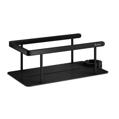 Shower basket for riser rail