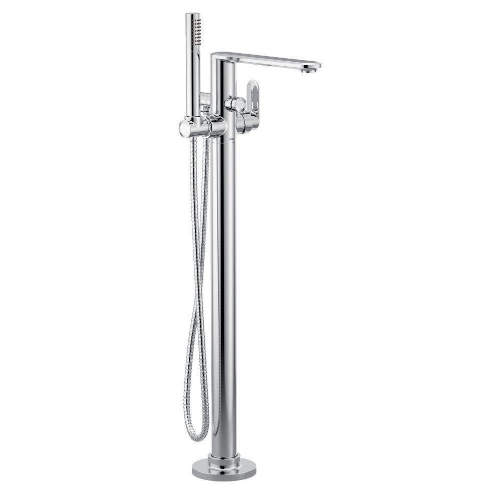 Greenfield one-handle tub filler includes hand shower