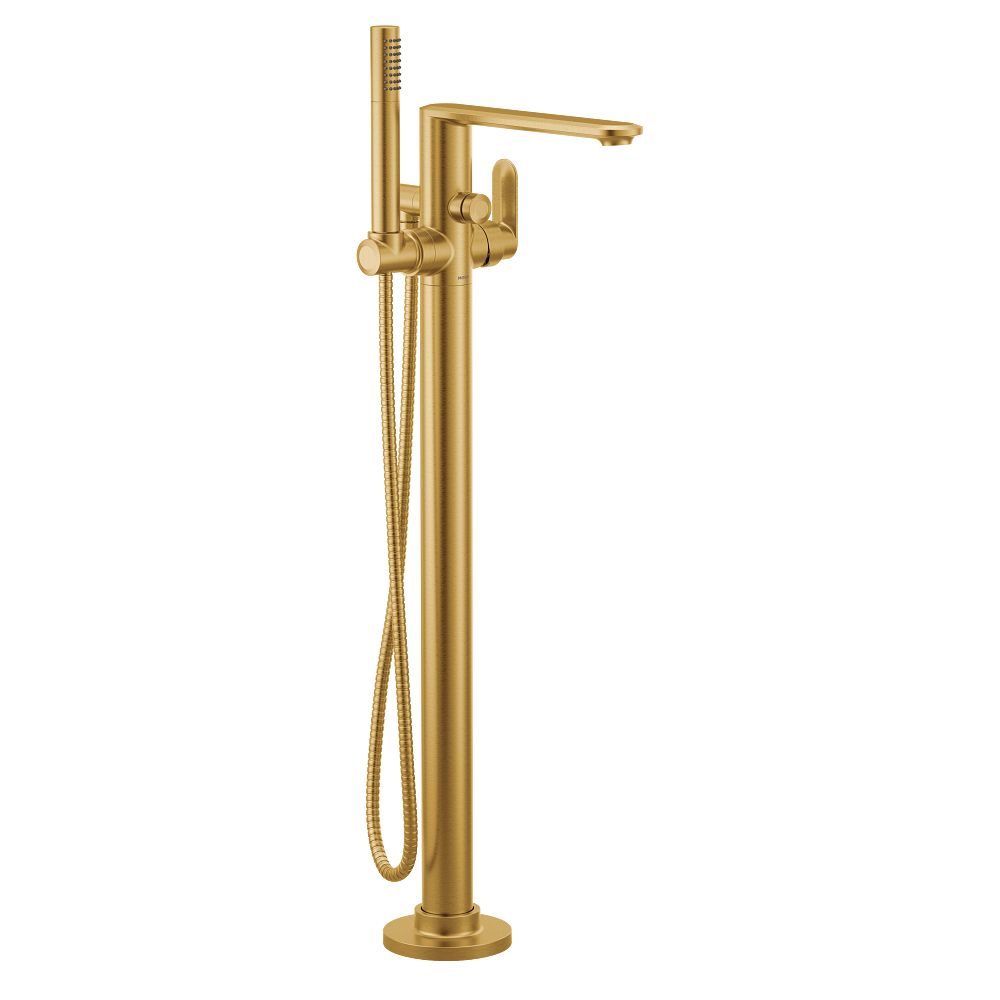 Greenfield one-handle tub filler includes hand shower
