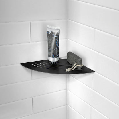 SMEDBO SIDELINE Grout Line Corner Shelf for Tiling – 200 x 200 mm (DB3064 / DK3064)