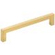 Hardware Resources 3" Center-to-Center Satin Nickel Square Stanton Cabinet Bar Pull