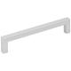Hardware Resources 3" Center-to-Center Satin Nickel Square Stanton Cabinet Bar Pull