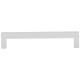 Hardware Resources 3" Center-to-Center Satin Nickel Square Stanton Cabinet Bar Pull