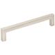 Hardware Resources 3" Center-to-Center Satin Nickel Square Stanton Cabinet Bar Pull