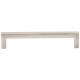 Hardware Resources 3" Center-to-Center Satin Nickel Square Stanton Cabinet Bar Pull