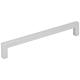 Hardware Resources 3" Center-to-Center Satin Nickel Square Stanton Cabinet Bar Pull