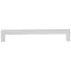 Hardware Resources 3" Center-to-Center Satin Nickel Square Stanton Cabinet Bar Pull