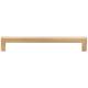 Hardware Resources 3" Center-to-Center Satin Nickel Square Stanton Cabinet Bar Pull