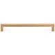 Hardware Resources 3" Center-to-Center Satin Nickel Square Stanton Cabinet Bar Pull