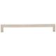 Hardware Resources 3" Center-to-Center Satin Nickel Square Stanton Cabinet Bar Pull