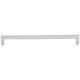 Hardware Resources 3" Center-to-Center Satin Nickel Square Stanton Cabinet Bar Pull