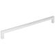 Hardware Resources 3" Center-to-Center Satin Nickel Square Stanton Cabinet Bar Pull