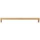 Hardware Resources 3" Center-to-Center Satin Nickel Square Stanton Cabinet Bar Pull