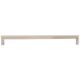 Hardware Resources 3" Center-to-Center Satin Nickel Square Stanton Cabinet Bar Pull