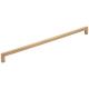 Hardware Resources 3" Center-to-Center Satin Nickel Square Stanton Cabinet Bar Pull