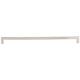 Hardware Resources 3" Center-to-Center Satin Nickel Square Stanton Cabinet Bar Pull