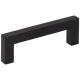 Hardware Resources 3" Center-to-Center Satin Nickel Square Stanton Cabinet Bar Pull