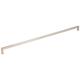Hardware Resources 3" Center-to-Center Satin Nickel Square Stanton Cabinet Bar Pull