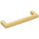 Hardware Resources 3" Center-to-Center Satin Nickel Square Stanton Cabinet Bar Pull