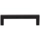 Hardware Resources 3" Center-to-Center Satin Nickel Square Stanton Cabinet Bar Pull