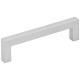 Hardware Resources 3" Center-to-Center Satin Nickel Square Stanton Cabinet Bar Pull