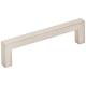 Hardware Resources 3" Center-to-Center Satin Nickel Square Stanton Cabinet Bar Pull