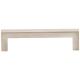 Hardware Resources 3" Center-to-Center Satin Nickel Square Stanton Cabinet Bar Pull