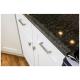 Hardware Resources 3" Center-to-Center Satin Nickel Square Stanton Cabinet Bar Pull