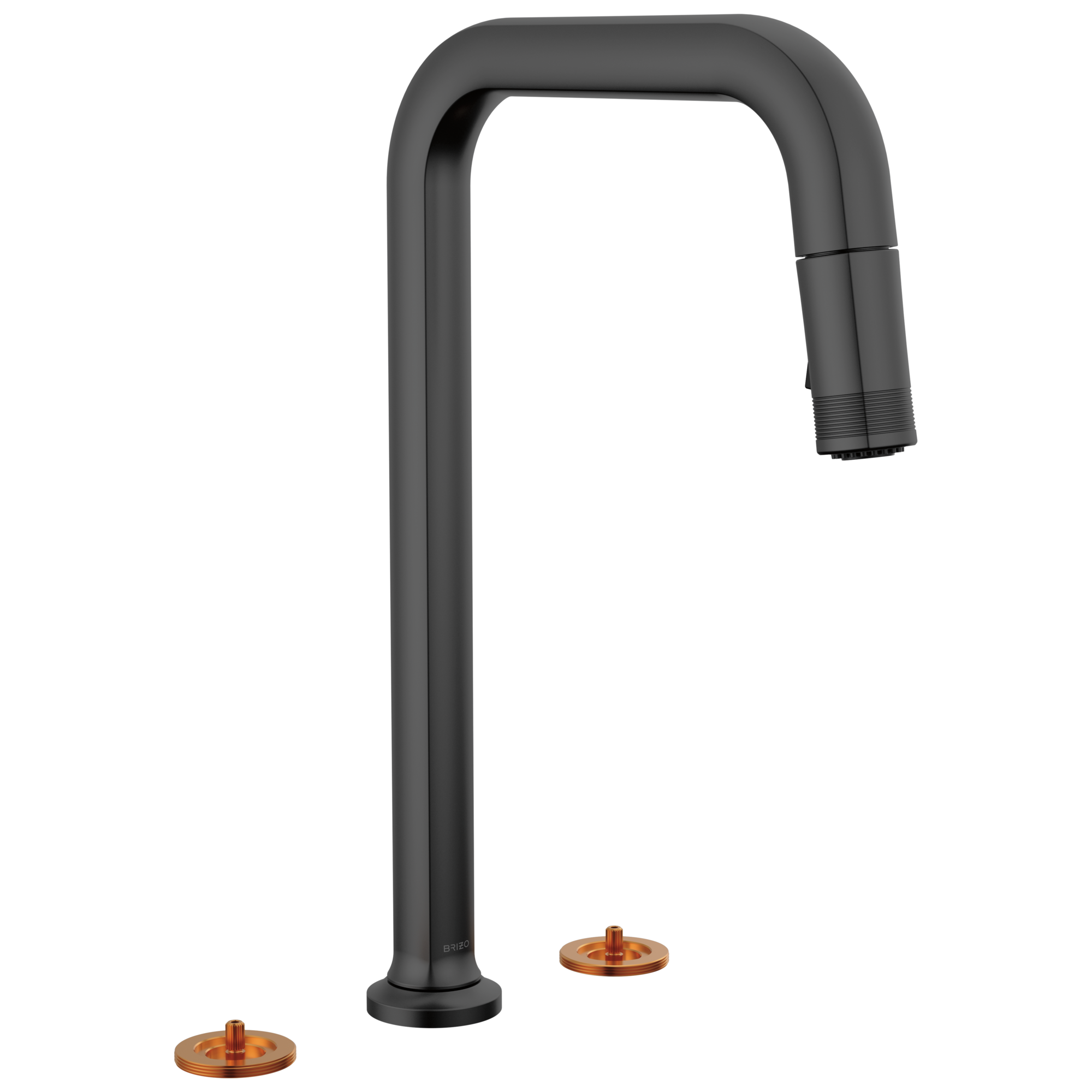 Brizo Kintsu® Widespread Pull-Down Faucet with Square Spout - Less Handles