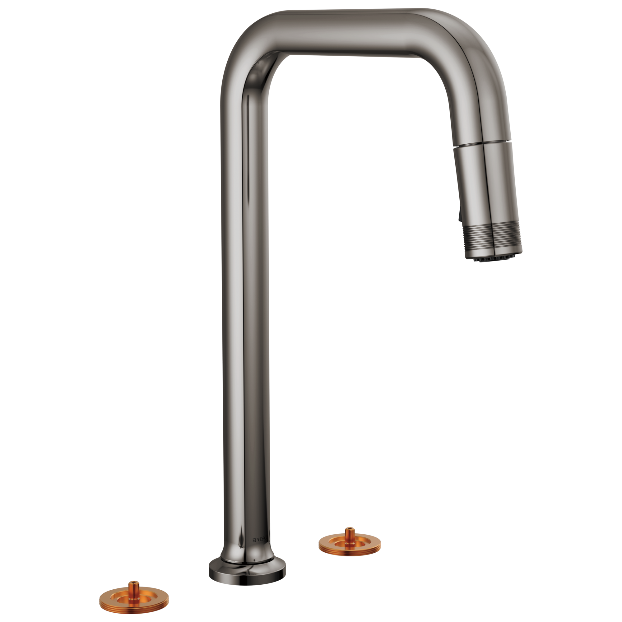 Brizo Kintsu® Widespread Pull-Down Faucet with Square Spout - Less Handles