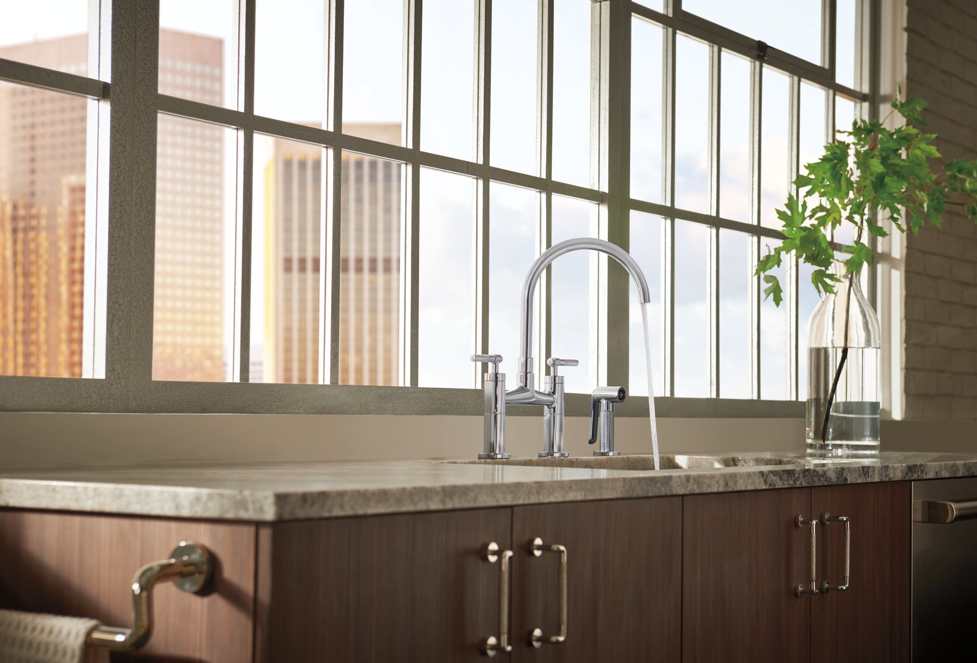 Brizo Litze® Drawer Pull With Knurling
