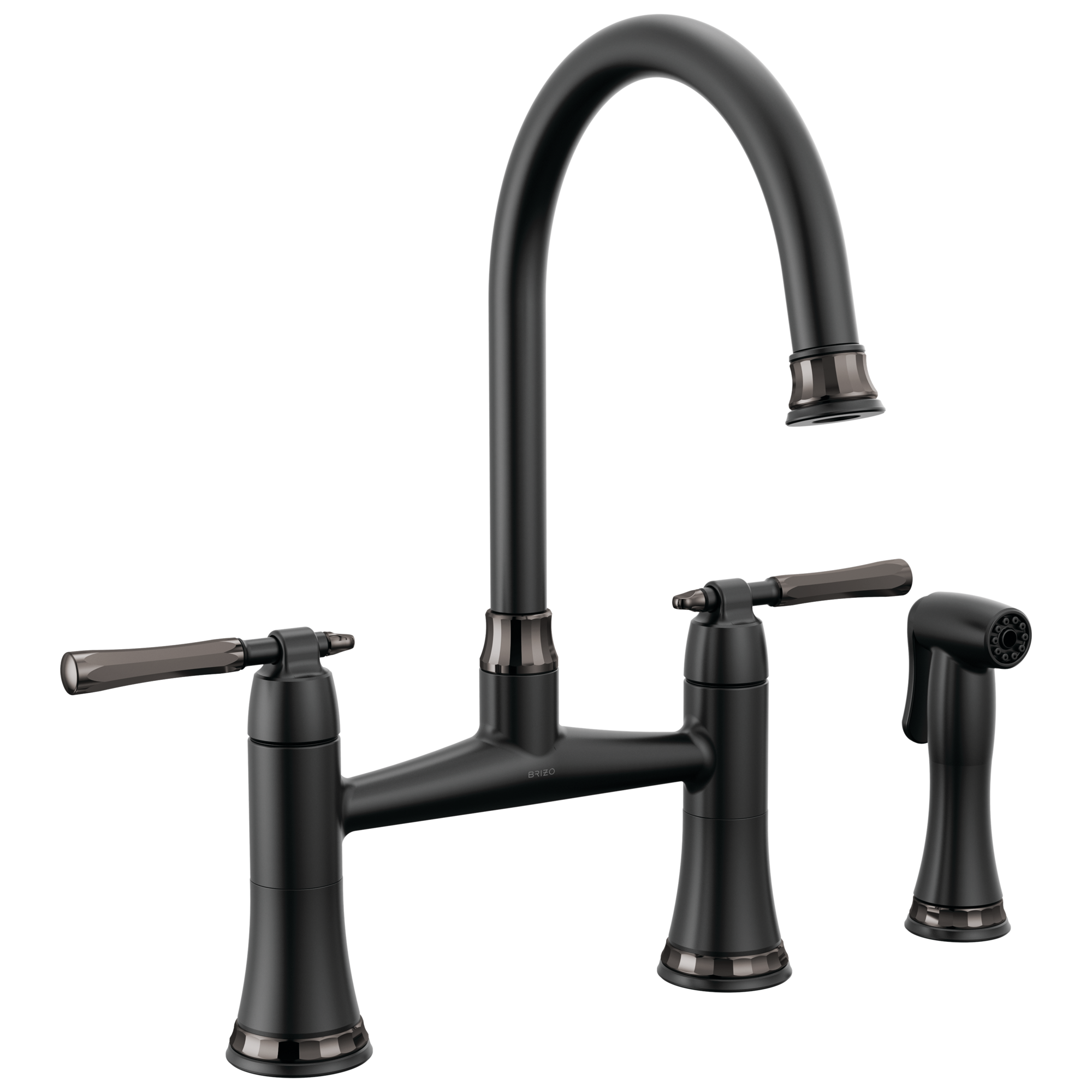 Brizo The Tulham™ Kitchen Collection by Brizo® Bridge Kitchen Faucet with Side Spray