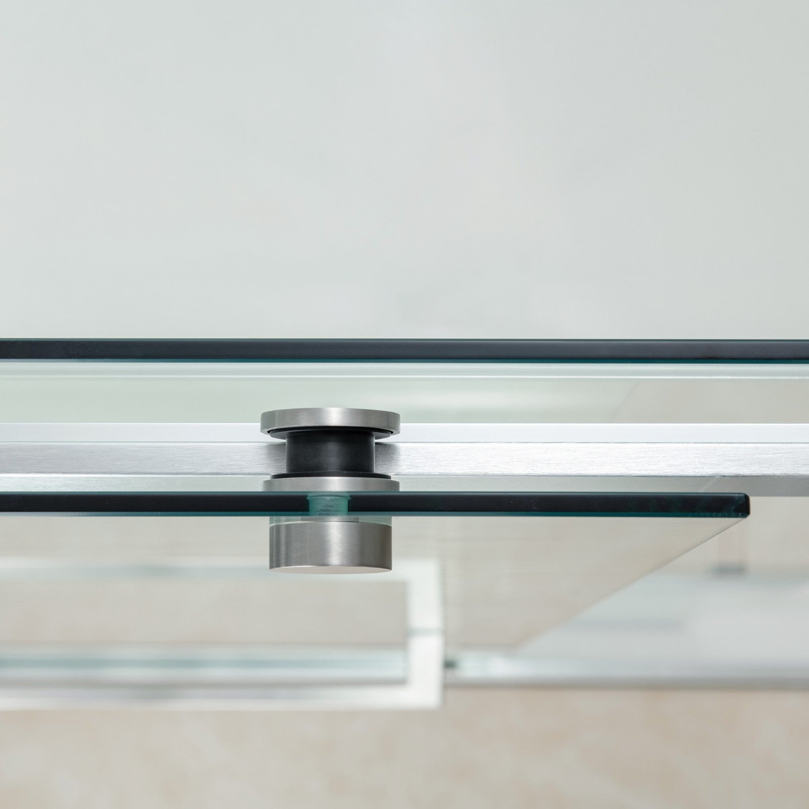 WOODBRIDGE Frameless Bathtub Shower Doors 56-60" Width x 62"Height with 5/16"(8mm) Clear Tempered Glass, 2 Ways Opening & Double Sliding, ASD6062