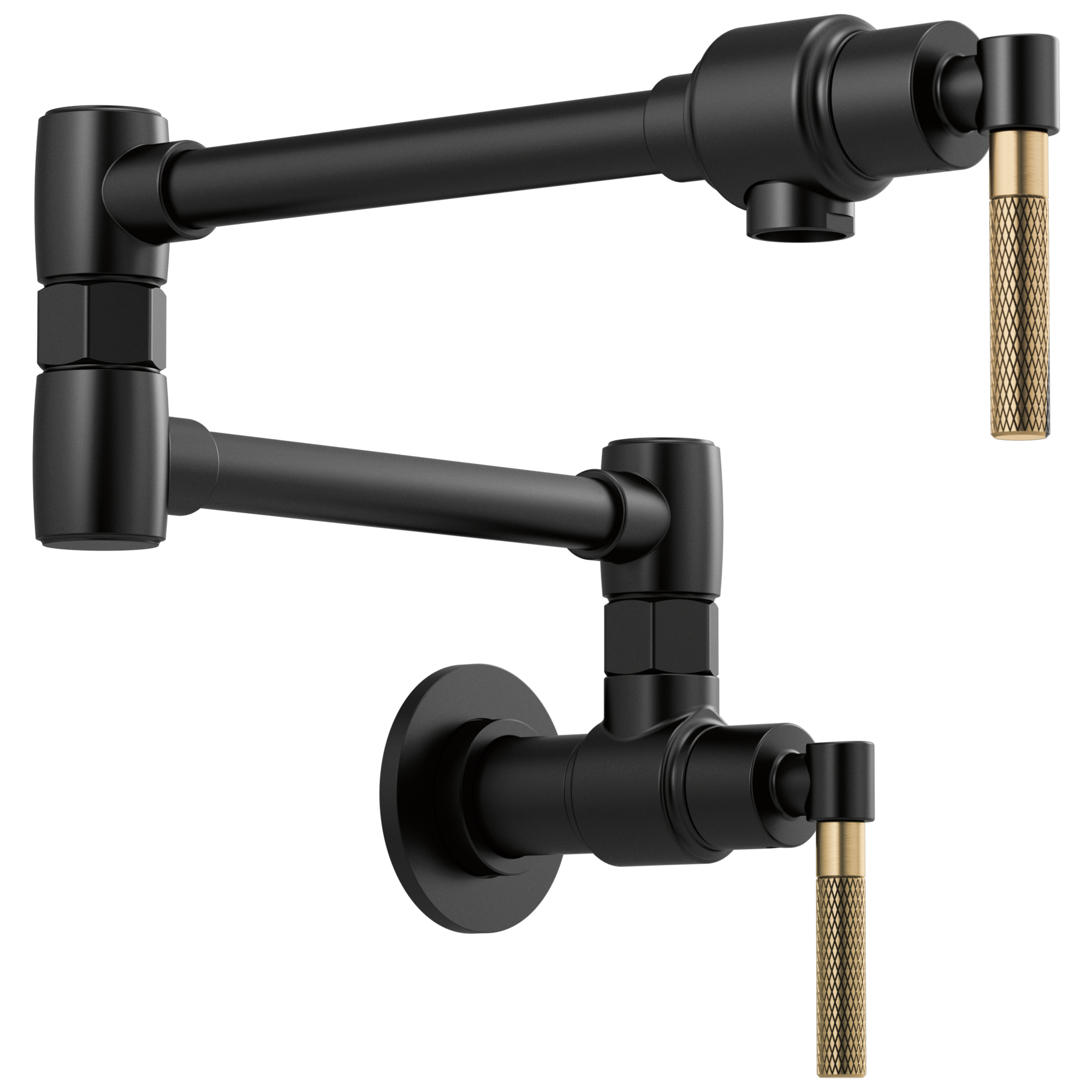 Brizo Litze® Wall Mount Pot Filler with Knurled Handle Kit