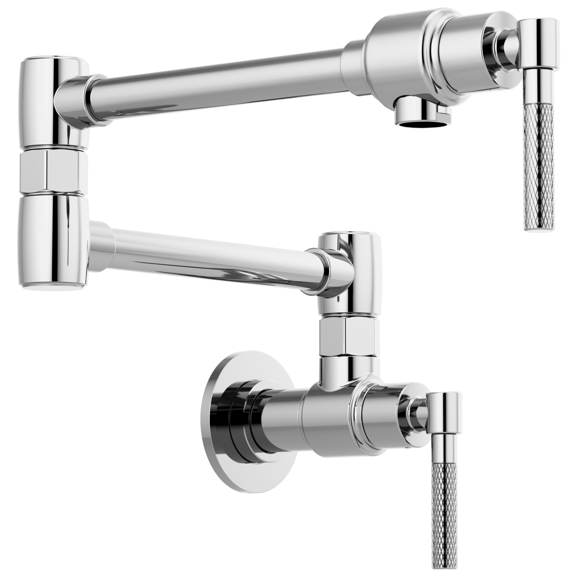 Brizo Litze® Wall Mount Pot Filler with Knurled Handle Kit