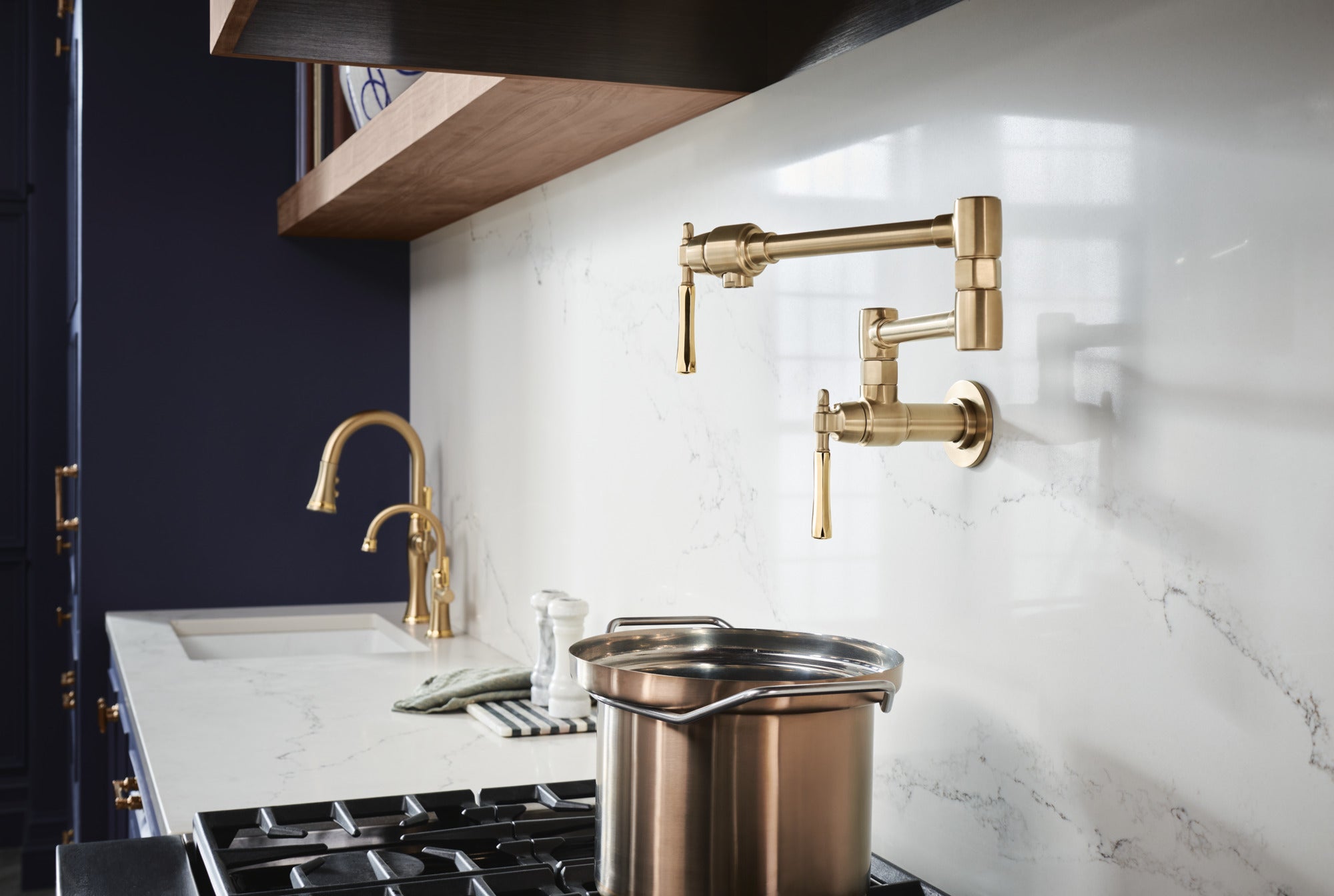 Brizo The Tulham™ Kitchen Collection by Brizo® Wall Mount Pot Filler