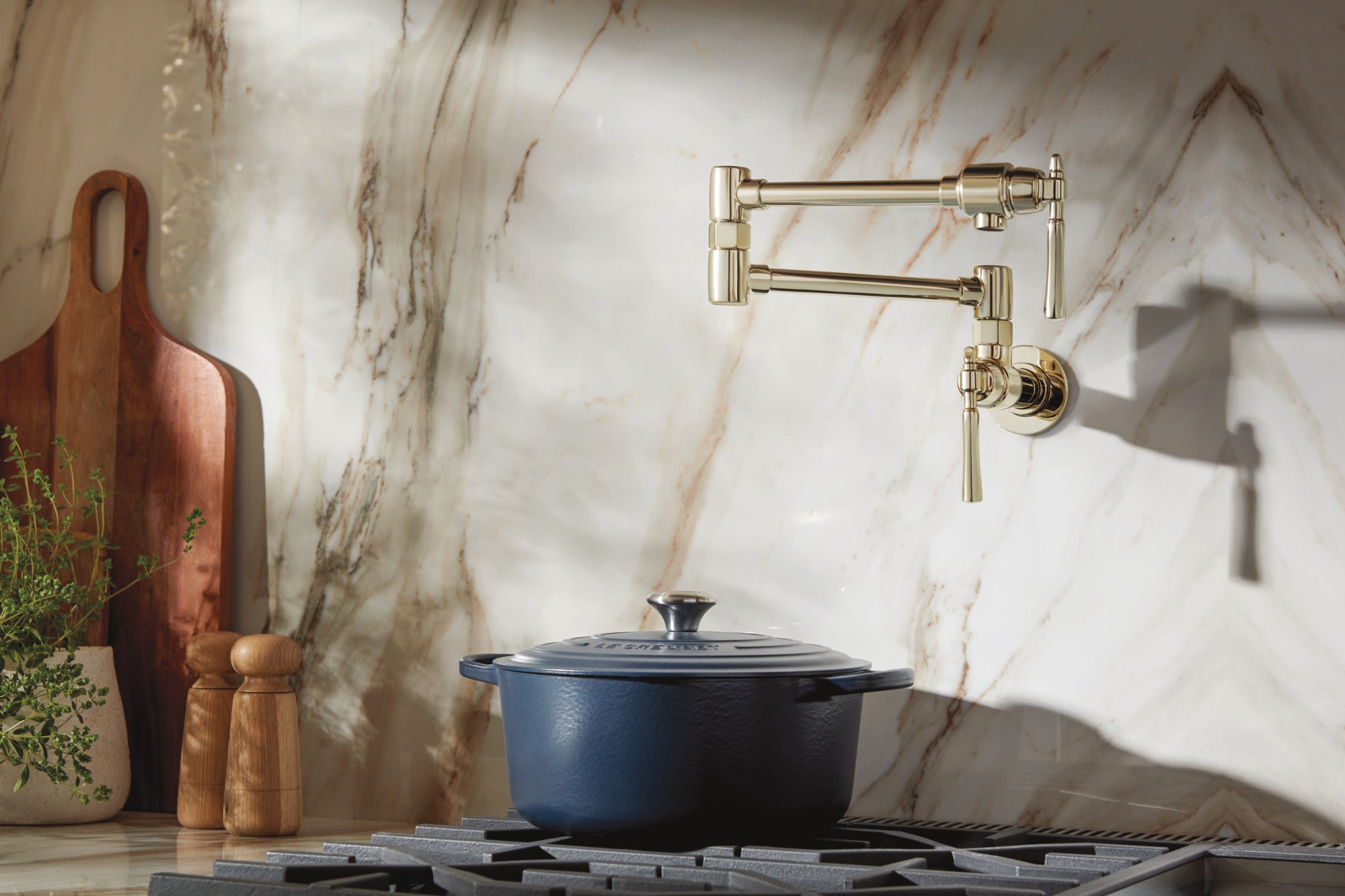 Brizo The Tulham™ Kitchen Collection by Brizo® Wall Mount Pot Filler