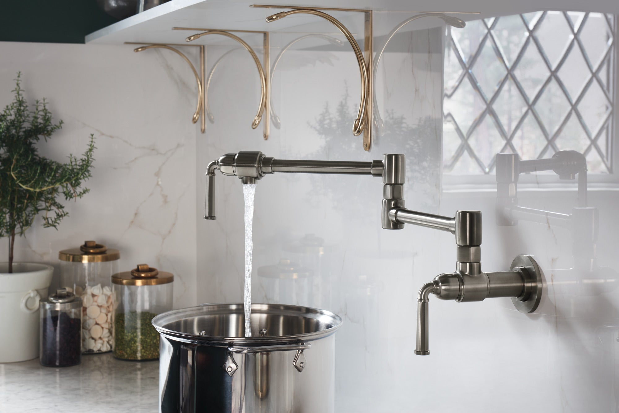 Brizo Rook® Wall Mount Pot Filler
