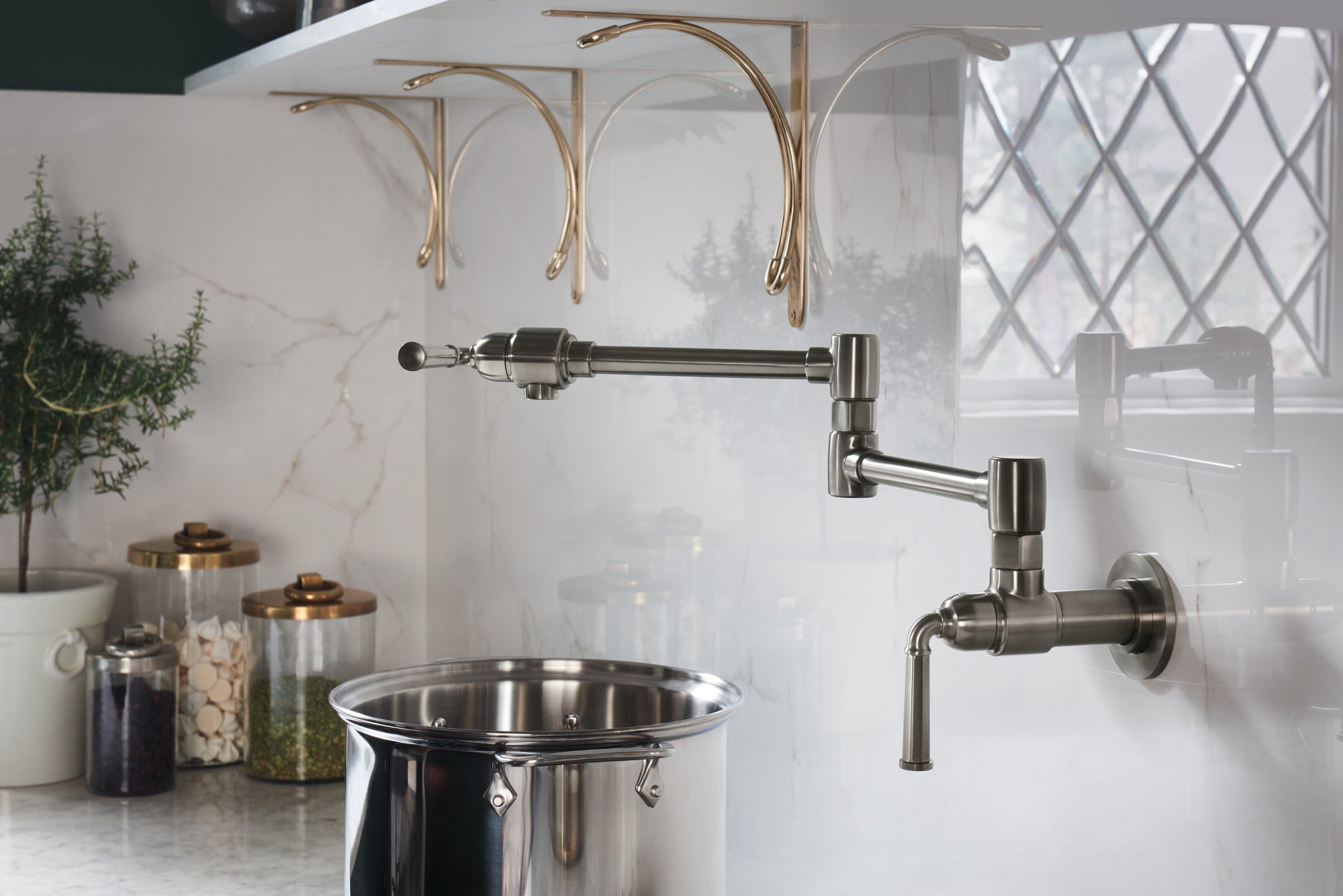 Brizo Rook® Wall Mount Pot Filler