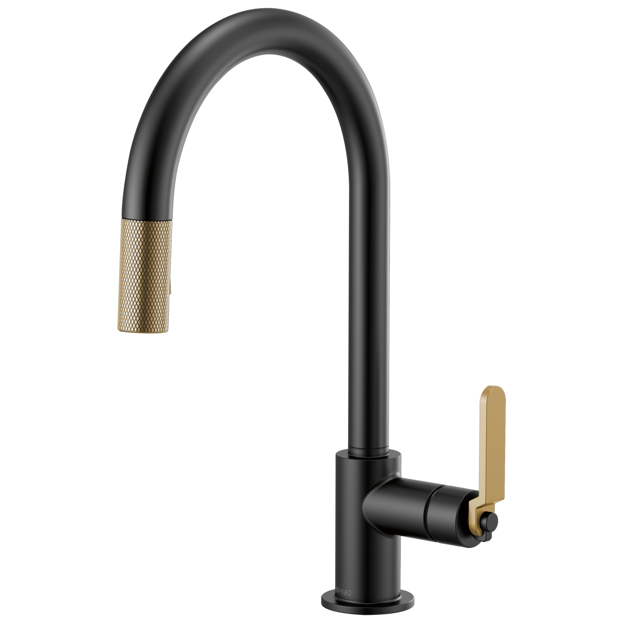 Brizo Litze® Pull-Down Faucet with Arc Spout and Industrial Handle
