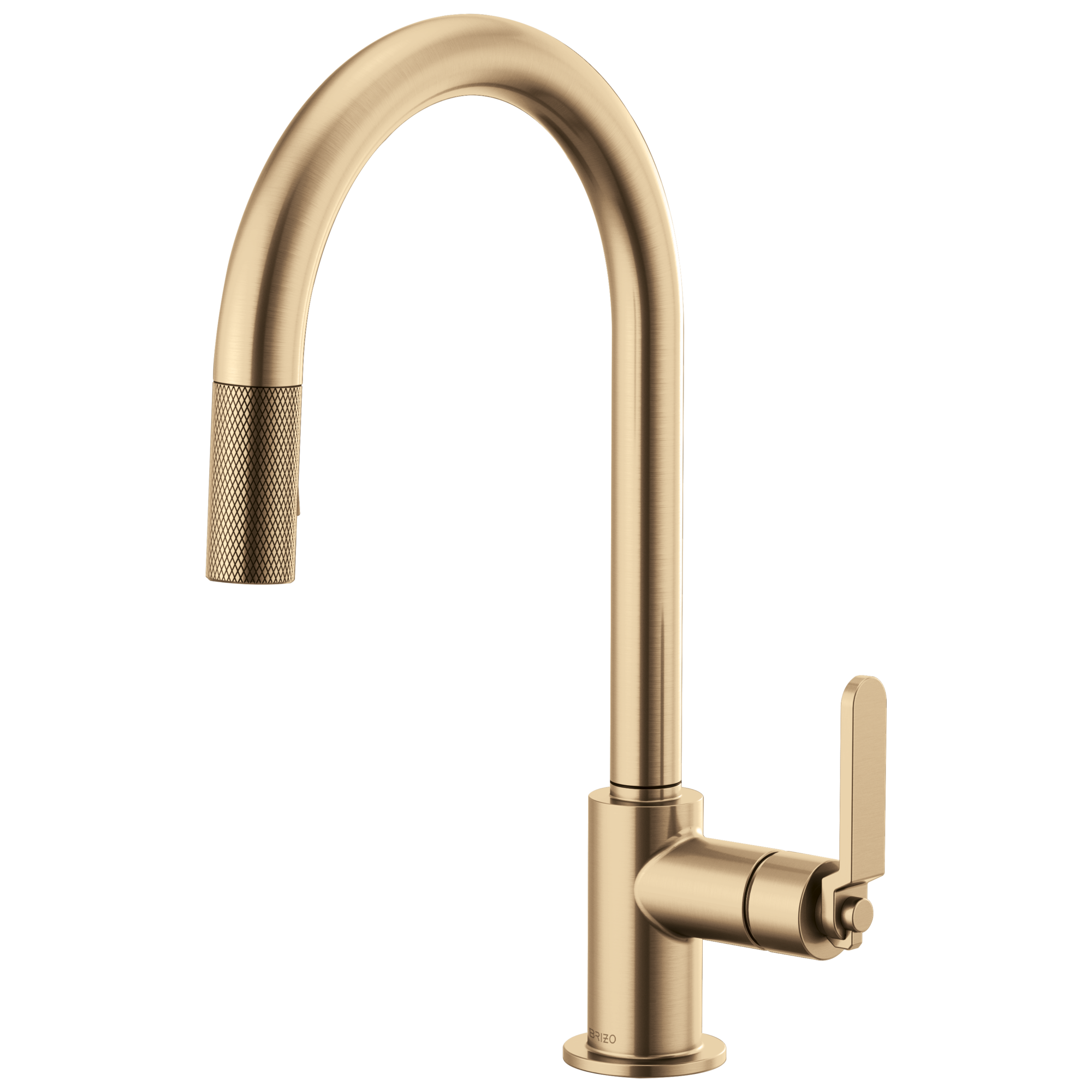 Brizo Litze® Pull-Down Faucet with Arc Spout and Industrial Handle