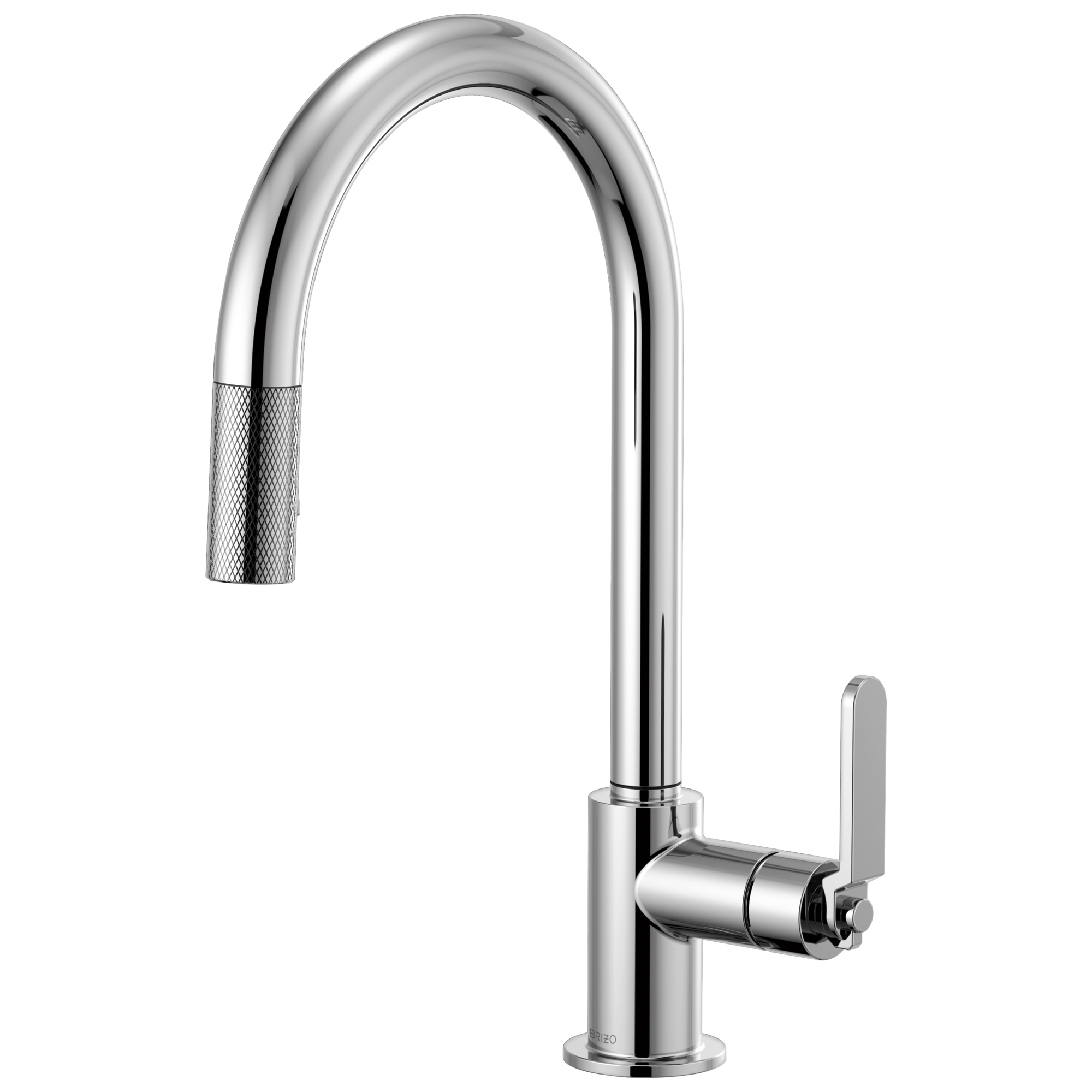 Brizo Litze® Pull-Down Faucet with Arc Spout and Industrial Handle