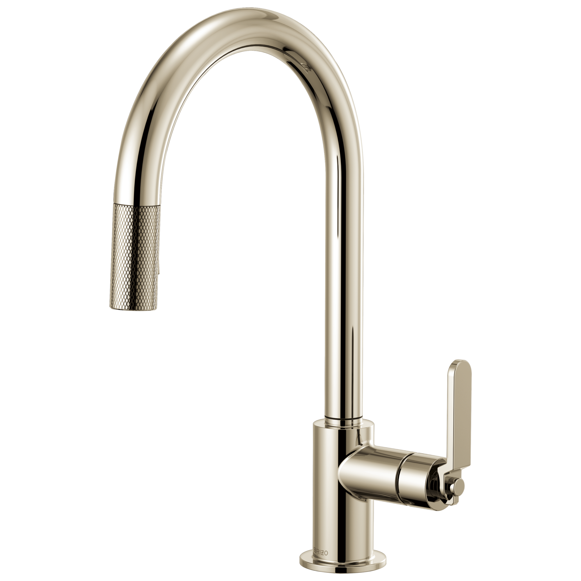 Brizo Litze® Pull-Down Faucet with Arc Spout and Industrial Handle